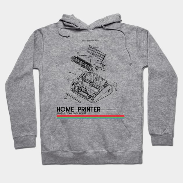 Design of Printer Hoodie by ForEngineer